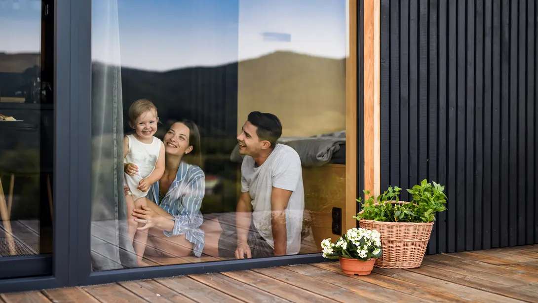 Haus und Familie