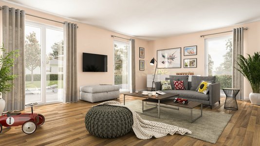 Bungalow-131-Wohnzimmer Bungalow 131 Wohnzimmer