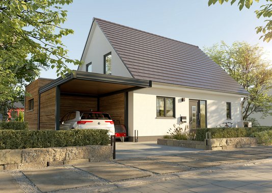 Final_Ext_Einfamilienhaus_Flair_125_Kubus_StreetView_Cam002_Carport_Holz