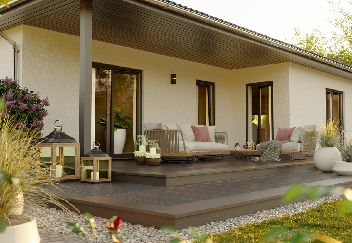 Winkelbungalow in Weitramsdorf