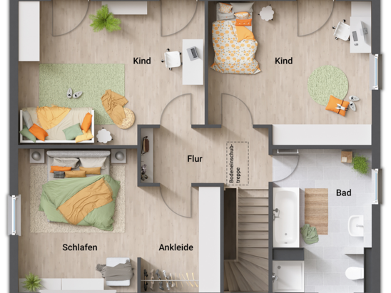 Grundriss-Stadthaus-Flair-152-Obergeschoss-Variante-2