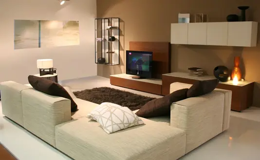 Fotolia_10816523_Subscription_L Wohnlandschaft mit Couch