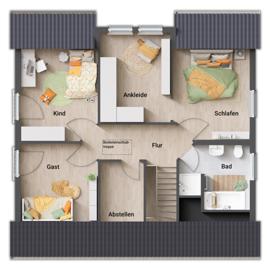 Grundriss-Einfamilienhaus-Flair-134-Dachgeschoss-mit-Ankleide